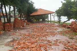 Một trong những khu đất đã được bàn giao cho Ủy ban Nhân dân thành phố Vũng Tàu thực hiện dự án chỉnh trang trục đường Thùy Vân. (Nguồn: Báo Bà Rịa-Vũng Tàu)