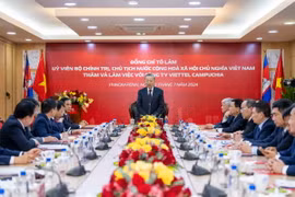 Chủ tịch nước Tô Lâm thăm và làm việc tại Metfone - thương hiệu Viettel tại Campuchia - trong khuôn khổ chuyến thăm cấp Nhà nước tới Campuchia.