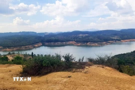 Dự án hồ chứa nước thủy điện Đại Ninh. (Nguồn: TTXVN)