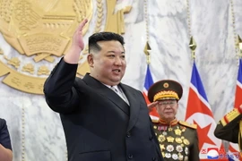Nhà lãnh đạo Triều Tiên Kim Jong-un. (Ảnh: THX/TTXVN)