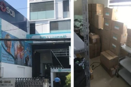 Cơ sở LuxCell tại quận 3 được cấp phép dịch vụ tắm hơi, massage nhưng quảng cáo và hành nghề khám chữa bệnh với 'liệu pháp tế bào gốc.' (Nguồn: Sở Y tế Thành phố Hồ Chí Minh)