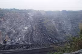 Khu vực mỏ than Phấn Mễ. (Ảnh: Hùng Võ/Vietnam+)