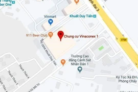 Ảnh minh họa. Chung cư Vinaconex 1 nơi sự việc xảy ra. (Nguồn ảnh: PV/Vietnam+)