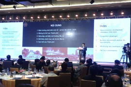 Hội nghị "Hà Nội 2016-Hợp tác đầu tư và phát triển" diễn ra ngày 4/6. (Ảnh: PV/Vietnam+)