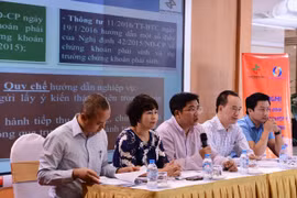 Cơ quan quản lý trao đổi, giải đáp các vấn đề thành viên quan tâm trong quá trình chuẩn bị cho sự ra đời của (Ảnh: HNX)