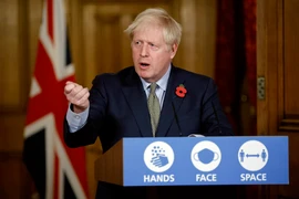 Thủ tướng Anh Boris Johnson. (Ảnh: AFP/TTXVN)