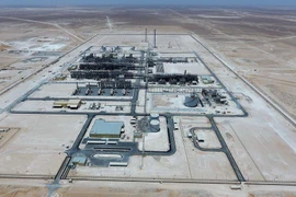 Mỏ khí đốt Khazzan của BP ở Oman. (Nguồn: BP)