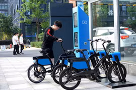 Xe đạp điện trợ lực QiQ. (Nguồn: baogiaothong.vn)