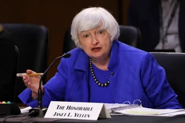 Bộ trưởng Tài chính Mỹ Janet Yellen phát biểu tại Washington, DC., ngày 28/9/2021. (Ảnh: AFP/TTXVN)