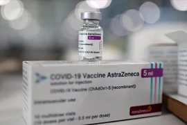 Vaccine ngừa COVID-19 của hãng dược phẩm AstraZeneca. (Ảnh: IRNA/TTXVN)