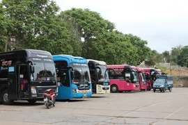 Tỉnh Sơn La đã tạm dừng hoạt động vận tải hành khách để ngăn ngừa dịch COVID-19 lây lan. (Ảnh: Quang Quyết/TTXVN)
