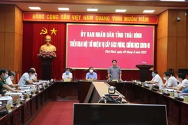 Quang cảnh hội nghị. (Ảnh: Nguyễn Công Hải/TTXVN)