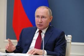 Tổng thống Nga Vladimir Putin. (Ảnh: AFP/TTXVN)