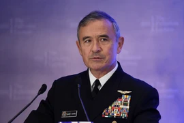Cựu Đô đốc hải quân Mỹ Harry Harris. (Nguồn: AFP/TTXVN)