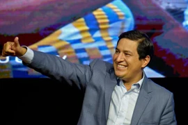Ứng cử viên cánh tả của khối Liên minh vì Hy vọng (UNES) Andrés Arauz. (Nguồn: AFP/Getty) 