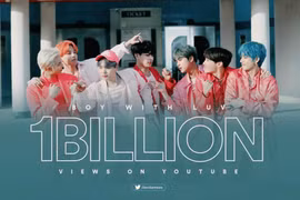 “Boy With Luv” là video âm nhạc đầu tiên của BTS đạt 1,4 tỷ lượt xem