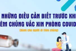 [Videographics] Những lưu ý trước khi tiêm chủng vaccine COVID-19