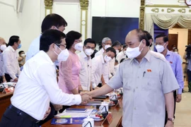 Chủ tịch nước dự hội nghị giám sát phòng, chống COVID-19 tại TP.HCM