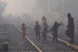 Chất lượng không khí ở thành phố Lahore cao hơn mức nguy hiểm. (Nguồn: ndtv.com)