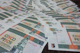 Đồng peso của Cuba. (Ảnh: Via Hero/TTXVN)