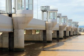 Dự án đập hạ lưu Sông Dinh chậm làm thủ tục phê duyệt để thanh toán, làm ảnh hưởng đến giải ngân vốn. (Ảnh: Công Thử/TTXVN)