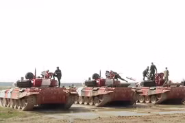 Đội Việt Nam sẵn sàng tranh tài Xe tăng hành tiến tại Army Games 2021
