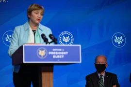 Tổng thống đắc cử Mỹ Joe Biden lựa chọn bà Maria Zuber (trong ảnh) đồng Chủ tịch Hội đồng Cố vấn của Tổng thống về khoa học và công nghệ. (Ảnh: AFP/TTXVN)