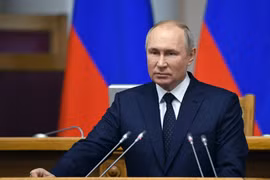 Tổng thống Nga Vladimir Putin. (Ảnh: AFP/TTXVN)