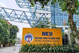 Trường Đại học Kinh tế Quốc dân (Hà Nội). (Ảnh: Thanh Tùng/TTXVN)