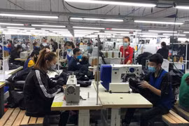 Công nhân làm việc tại Công ty TNHH MTV Tce Jeans. (Nguồn: baothanhhoa.vn)