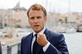 Tổng thống Pháp Emmanuel Macron. (Ảnh: AFP/TTXVN)