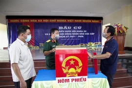 [Video] Kiểm tra công tác bầu cử sớm tại xã đảo Thổ Châu