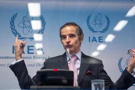 Tổng Giám đốc Cơ quan Năng lượng Nguyên tử quốc tế (IAEA) Rafael Grossi. (Ảnh: AFP/TTXVN)