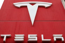 Biểu tượng Tesla. (Ảnh: Reuters)