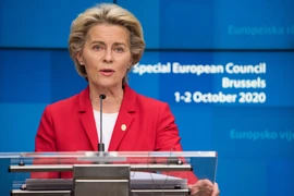 Chủ tịch EC Ursula von der Leyen. (Ảnh: THX/TTXVN)