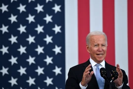Tổng thống Mỹ Joe Biden. (Ảnh: AFP/TTXVN)