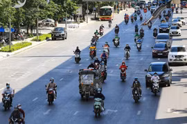 Nắng nóng tại Bắc Bộ có thể kéo dài đến ngày 4/7. (Ảnh: Tuấn Anh/TTXVN)