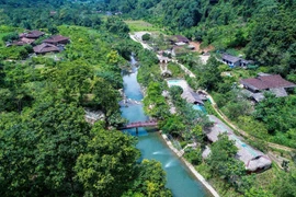 [Photo] Điểm du lịch cộng đồng Hoan Trung đẹp như tranh ở Lạng Sơn