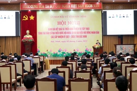 Quang cảnh Hội nghị. (Ảnh: Đinh Văn Nhiều/TTXVN)