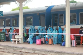 Thừa Thiên-Huế đón 386 công dân trở về từ vùng dịch bằng tàu hỏa