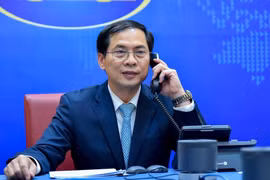 Bộ trưởng Bộ Ngoại giao Bùi Thanh Sơn. (Ảnh: TTXVN phát)