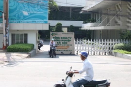 Trụ sở SAGRI, nơi xảy ra những sai phạm trong việc cho thuê đất công sai quy định. (Ảnh: Trần Xuân Tình/TTXVN)