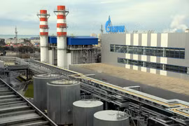 Một nhà máy nhiệt điện của tập đoàn khí đốt Gazprom ở Sochi, Nga. (Ảnh: AFP/TTXVN)