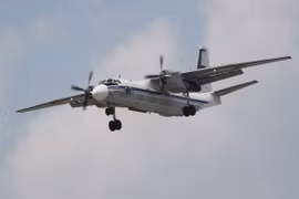 Máy bay vận tải quân sự An-26. (Nguồn: themoscowtimes.com)