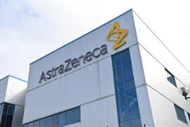 Trụ sở công ty dược phẩm AstraZeneca tại Macclesfield, Cheshire, Anh. (Ảnh: AFP/TTXVN)