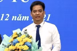 Tân Phó Chủ tịch UBND tỉnh Lê Quốc Anh. (Ảnh: Lê Sen/TTXVN)