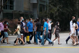 Dân số thường trú nhân của Singapore giảm 6,2% xuống 0,49 triệu người. (Nguồn: straitstimes.com)