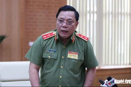 Trung tướng Nguyễn Hải Trung, giám đốc Công an Thành phố Hà Nội. (Nguồn: tuoitre.vn)