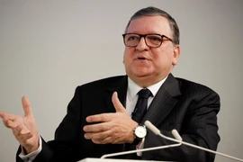 Chủ tịch GAVI Jose Manuel Barroso phát biểu tại một hội nghị ở London, Anh. (Ảnh: AFP/TTXVN)