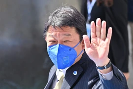 Trong nội các mới, tân Chủ tịch LDP Fumio Kishida dự kiến sẽ giữ nguyên ông Toshimitsu Motegi (trong ảnh) ở vị trí Bộ trưởng Ngoại giao. (Ảnh: AFP/TTXVN)